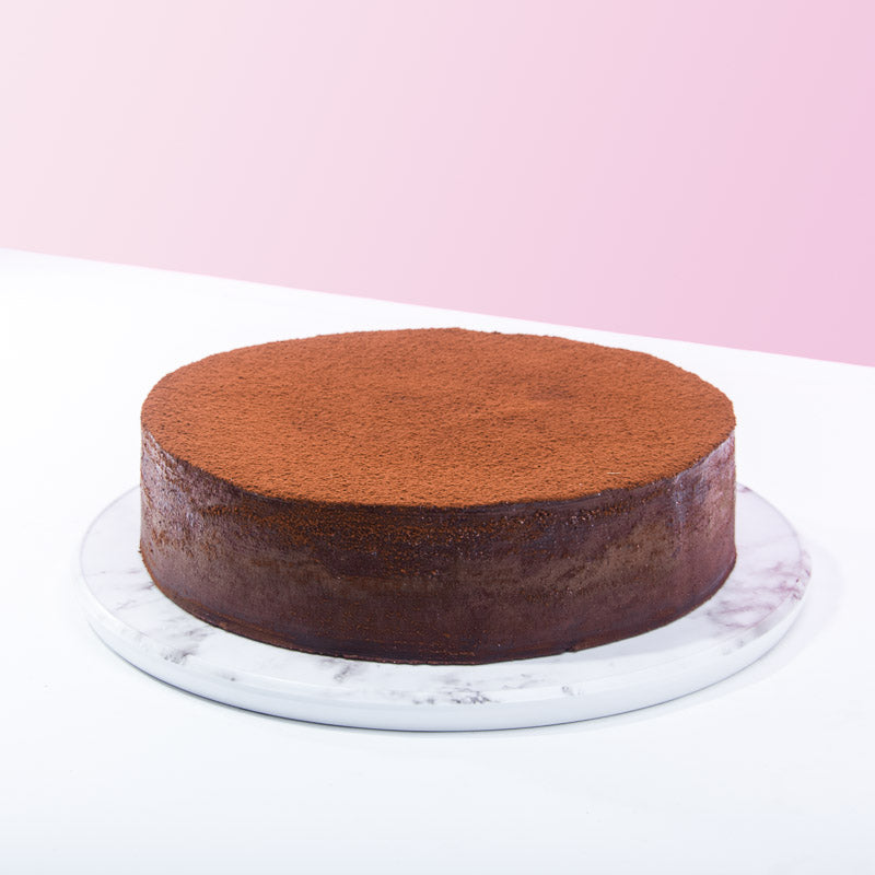 Alternative view of Belgian Flourless Chocolate Cake