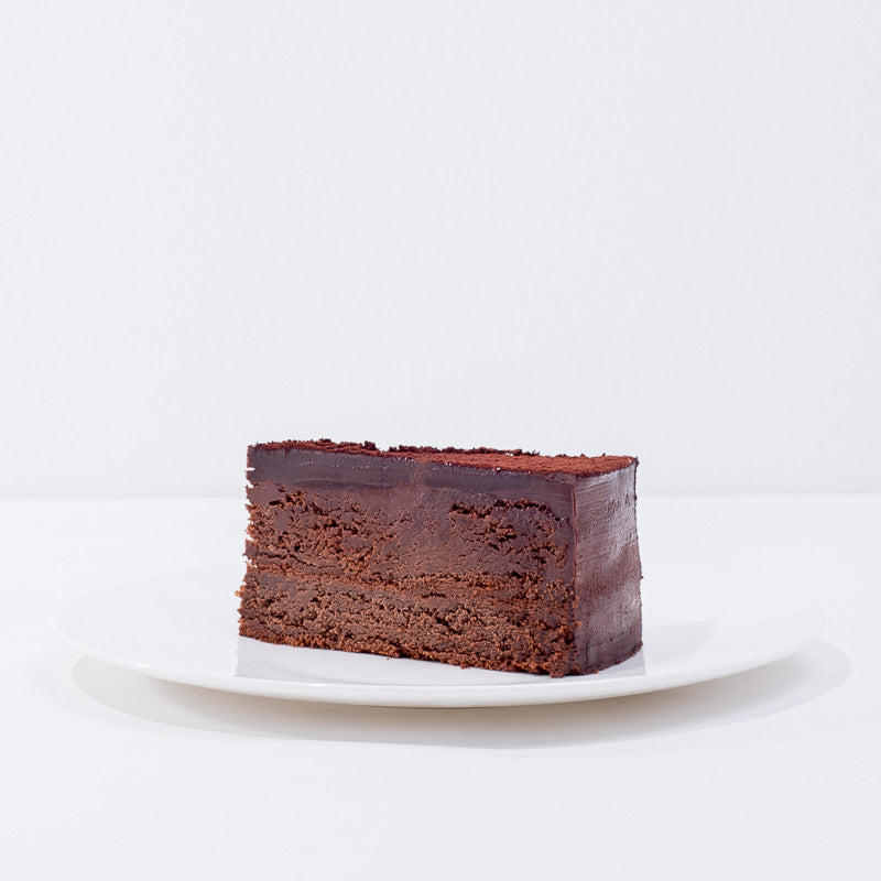Alternative view of Belgian Flourless Chocolate Cake