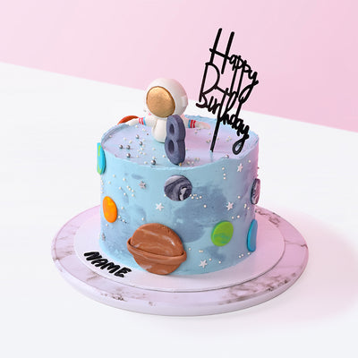 Astronaut Space Cake cake_designer In the Clouds - CakeRush