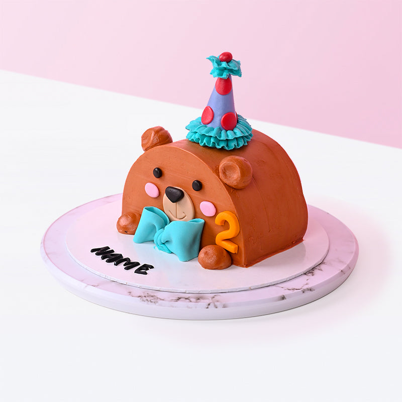 Alternative view of Party Bear