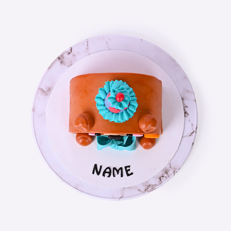 Alternative view of Party Bear