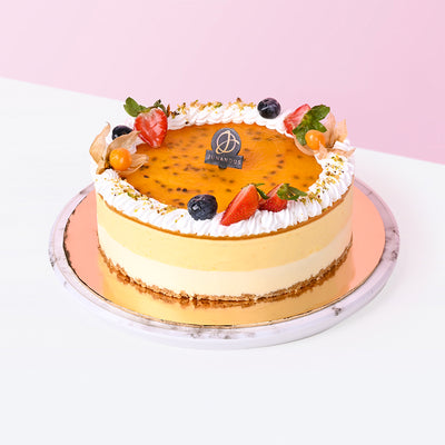 Passionfruit Cheesecake cake_cheese Junandus (Penang) - CakeRush