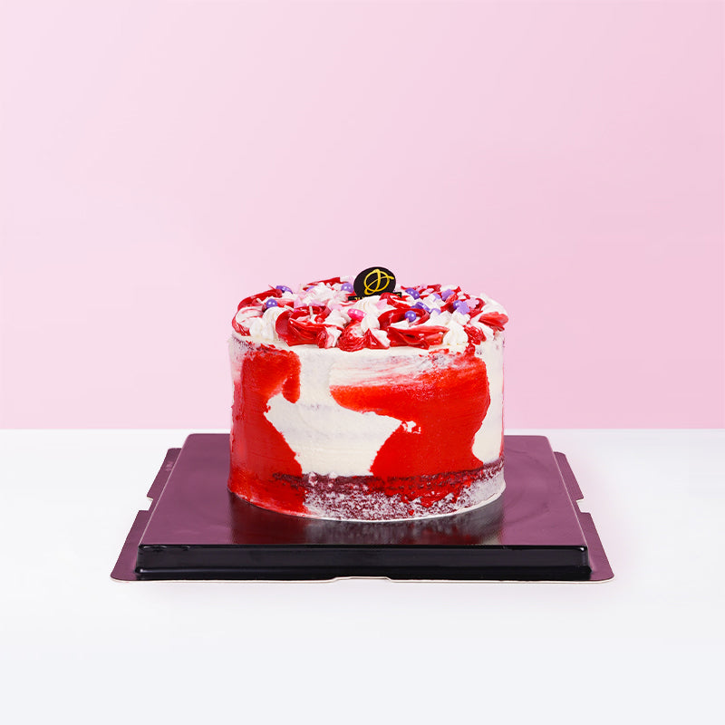 Ruby Velvet Cake cake Junandus - CakeRush