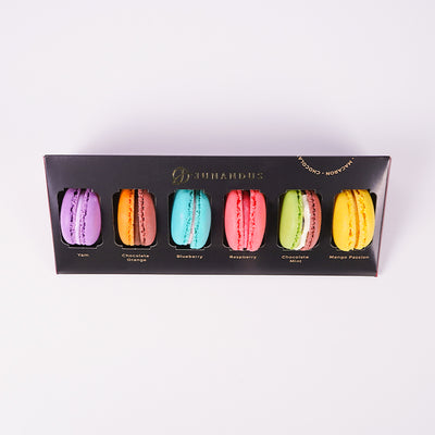 French Macarons (6 Pieces) macaron Junandus - CakeRush