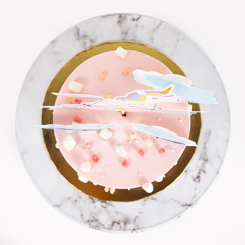 Alternative view of I Am Unicorn Cake