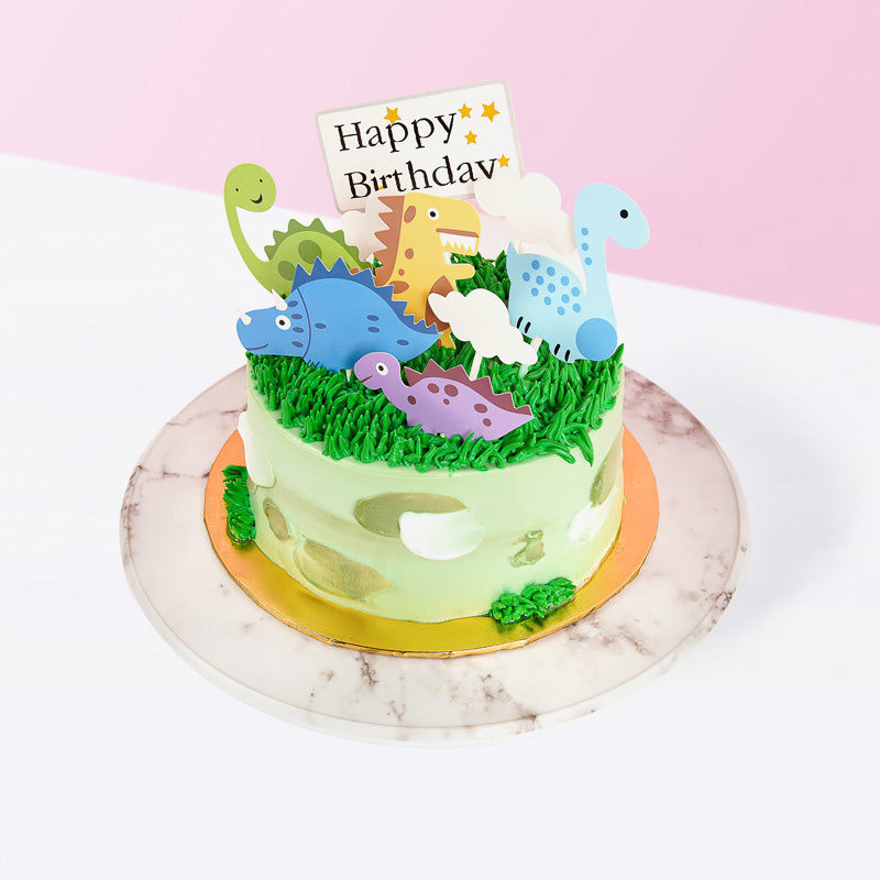 Alternative view of Dino Dino Cake