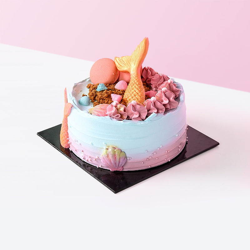 Alternative view of Magical Mermaid Cake