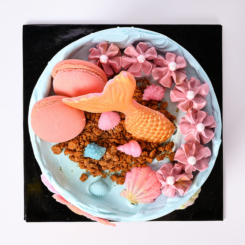 Alternative view of Magical Mermaid Cake