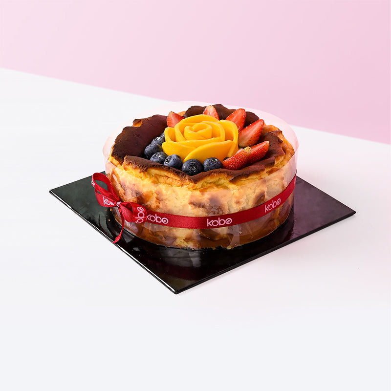 Alternative view of Burnt Cheesecake