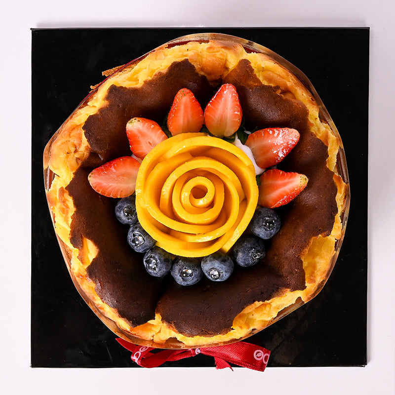 Alternative view of Burnt Cheesecake