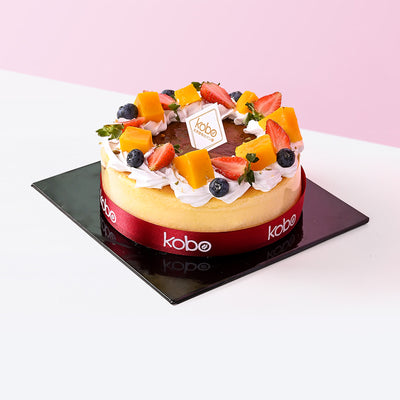 Light Cheesecake cake_cheese KOBO Bakery - CakeRush