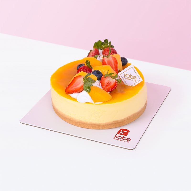 Alternative view of Mango Cheesecake