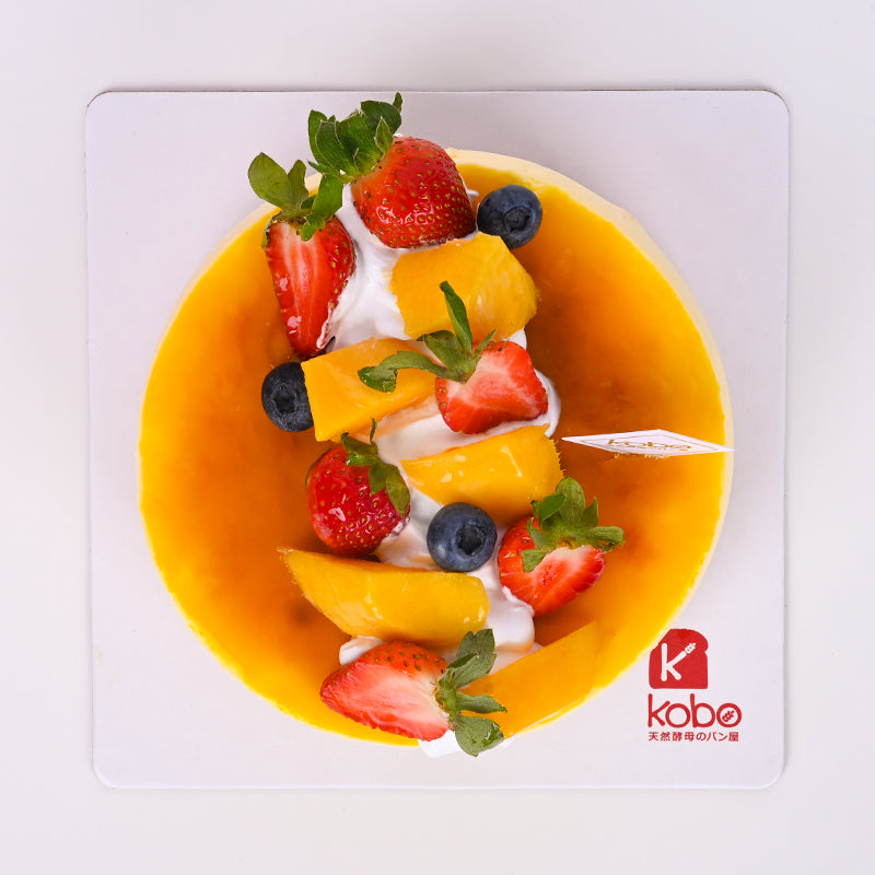 Alternative view of Mango Cheesecake