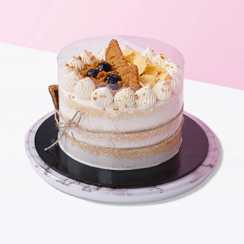 Alternative view of Lotus Biscoff Vegan Cake
