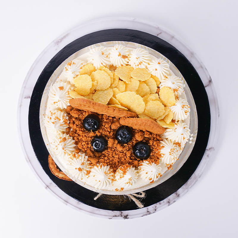 Alternative view of Lotus Biscoff Vegan Cake