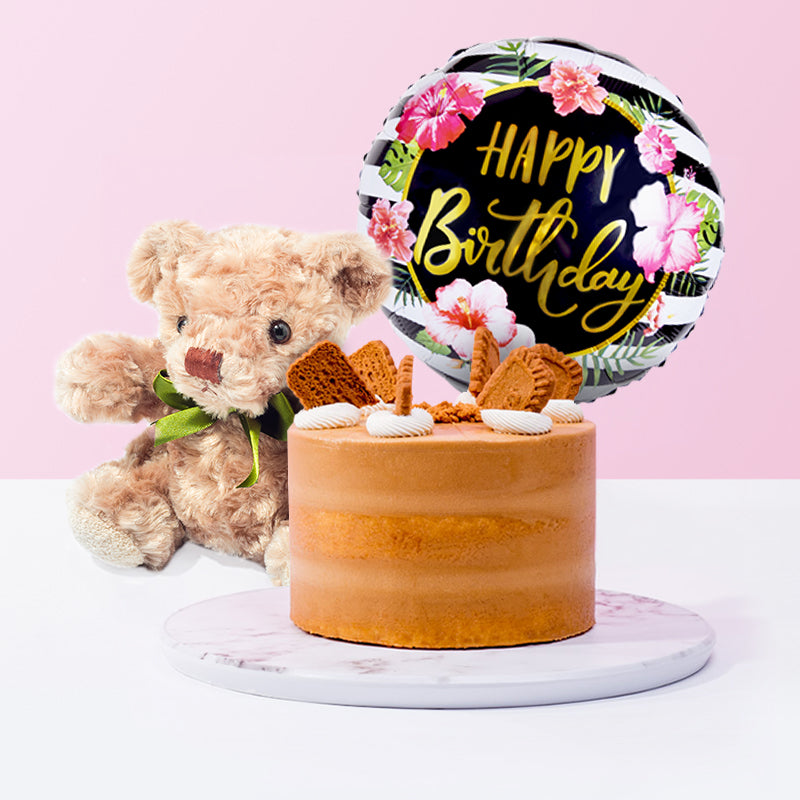 Lotus Caramelised Cookies Cake Bundle bundle_MCO Junandus - CakeRush