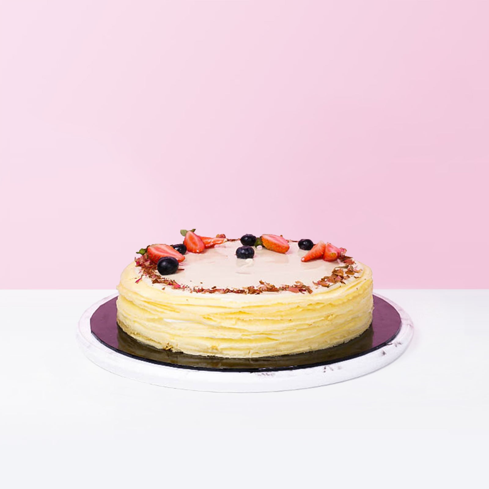 Greek Yogurt Vanilla Mille Crepe Cake cake_millecrepe Cake Hub - CakeRush