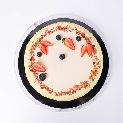 Greek Yogurt Vanilla Mille Crepe Cake cake_millecrepe Cake Hub - CakeRush