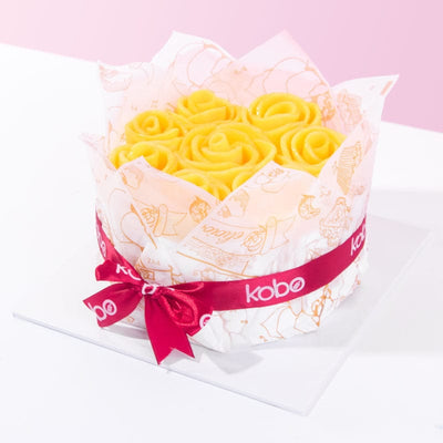 Mango Rose Cake cake KOBO Bakery - CakeRush
