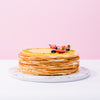 Mango & Passion Mille Crepe cake_millecrepe Junandus - CakeRush