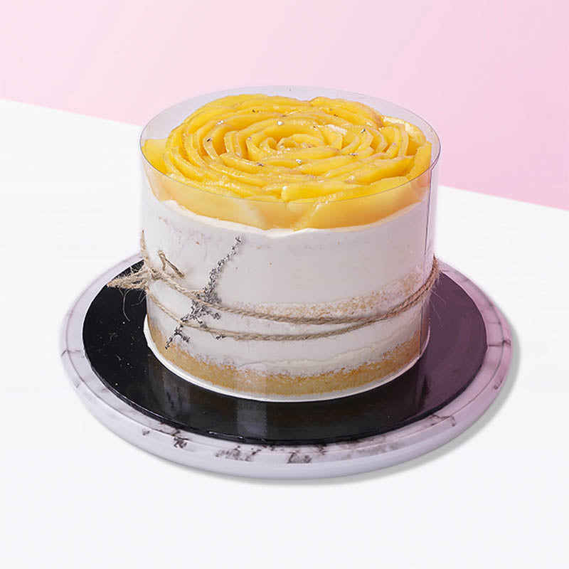 Alternative view of Mangolicious Vegan Cake