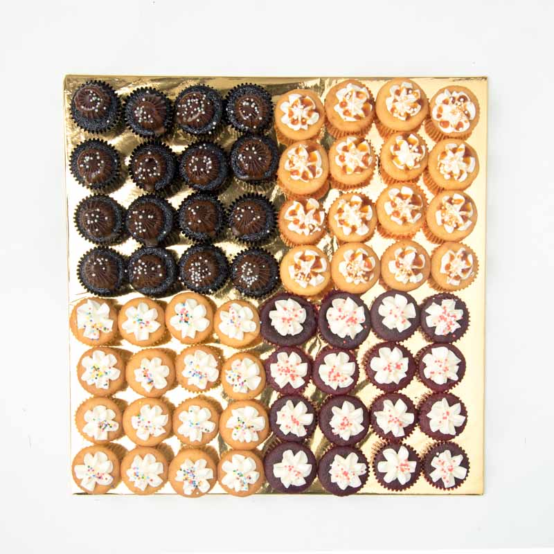 Alternative view of Mini Mixed Cupcakes