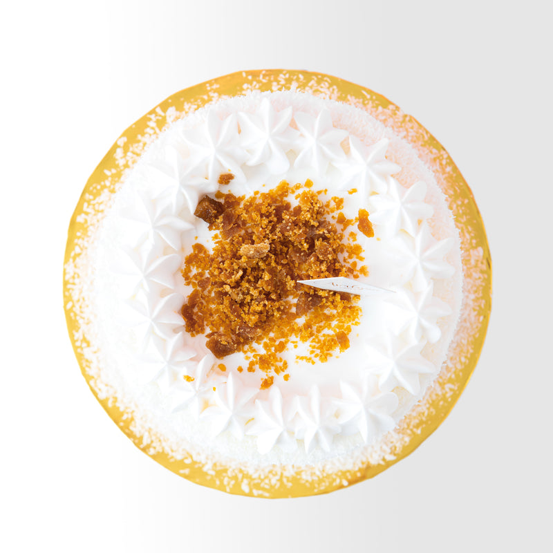 Alternative view of Ondeh Ondeh Pandan Cake