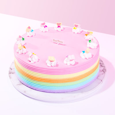 Over The Rainbow Cake cake Sweet Passion's Premium Cakes - CakeRush