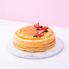 Salted Caramel Almond Mille Crepe cake_millecrepe Junandus (Penang) - CakeRush