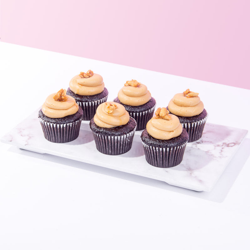 Salted Peanut Butter Cupcakes (6-12 Pieces)