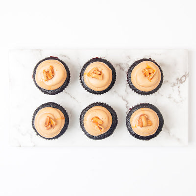 Salted Peanut Butter Cupcakes (6-12 Pieces) cupcake Huckleberry - CakeRush
