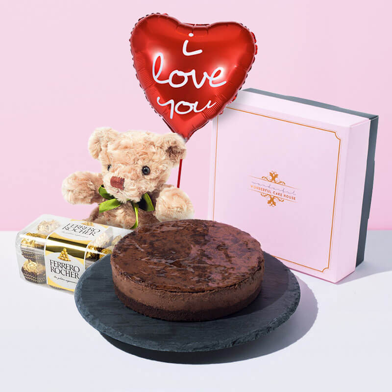 Stay Home & Love Chocolate Cheesecake Pack bundle_MCO CakeRush - CakeRush