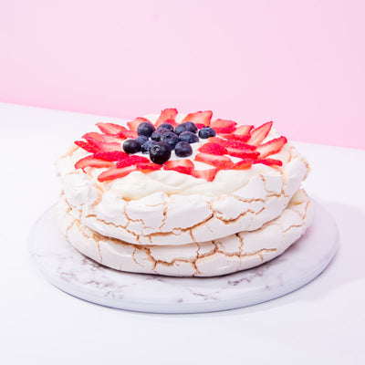 Summer Berry Pavlova cake September Bakes - CakeRush