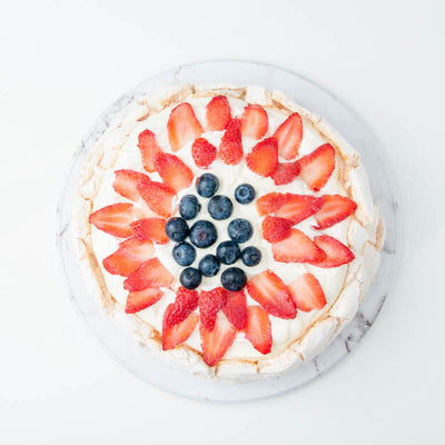 Summer Berry Pavlova cake September Bakes - CakeRush