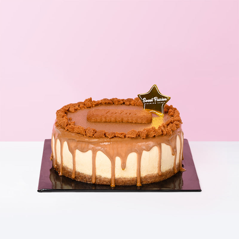Salted Caramel Cheese Cake (Speculoos)