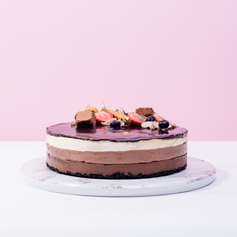 Triple Chocolate Cheese Cake