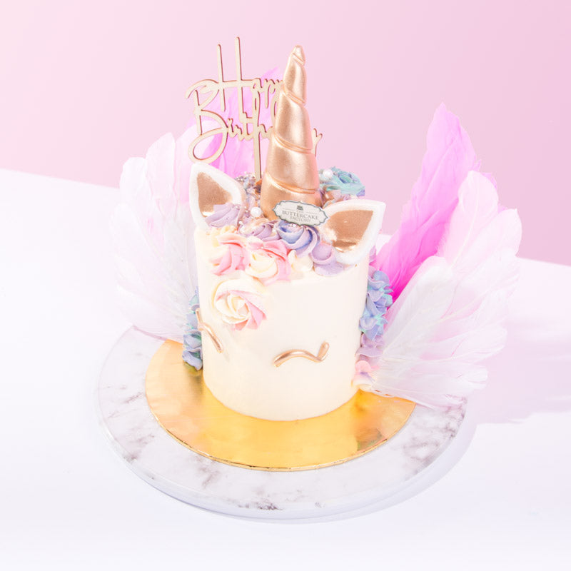 Unicorn Cake With Gumpaste/fondant Wings. Hi, I Was Wondering If Anyone Had  Made Large Wings For The Back Of A Unicorn Cake - CakeCentral.com