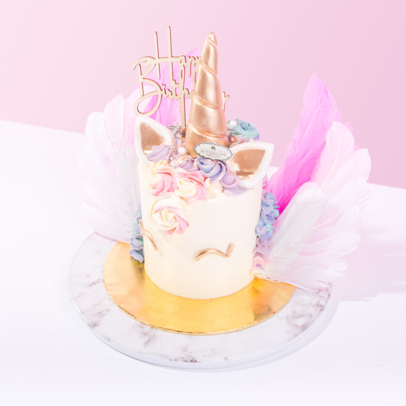Alternative view of Unicorn Wing Cake