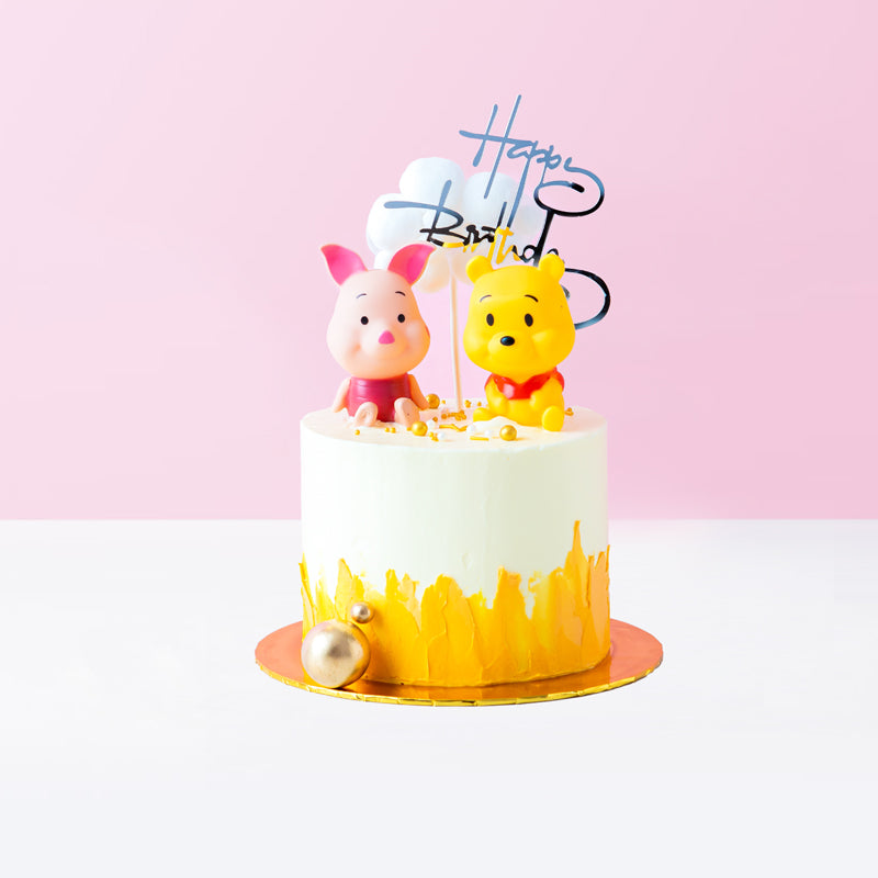 Winnie the Pooh and Friend Cake cake_designer Avalynn Cakes - CakeRush