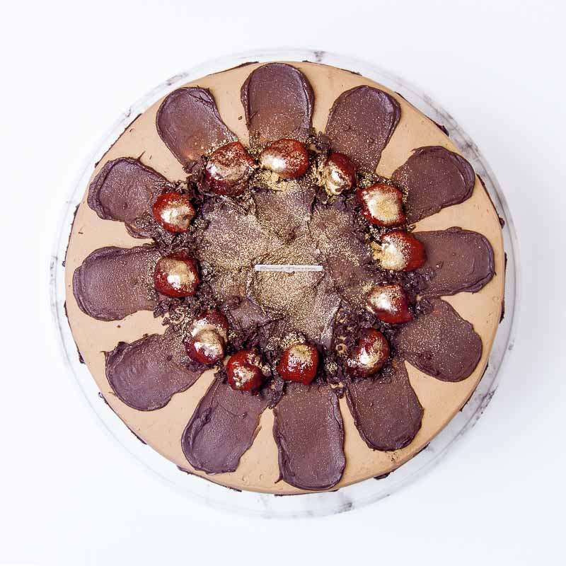 Alternative view of Wicked Black Forest Cake