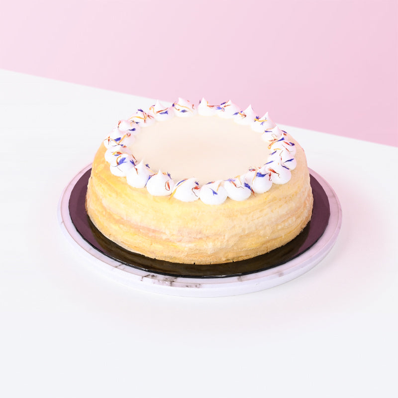 Alternative view of Gloria Vanilla Mille Crepe Cake