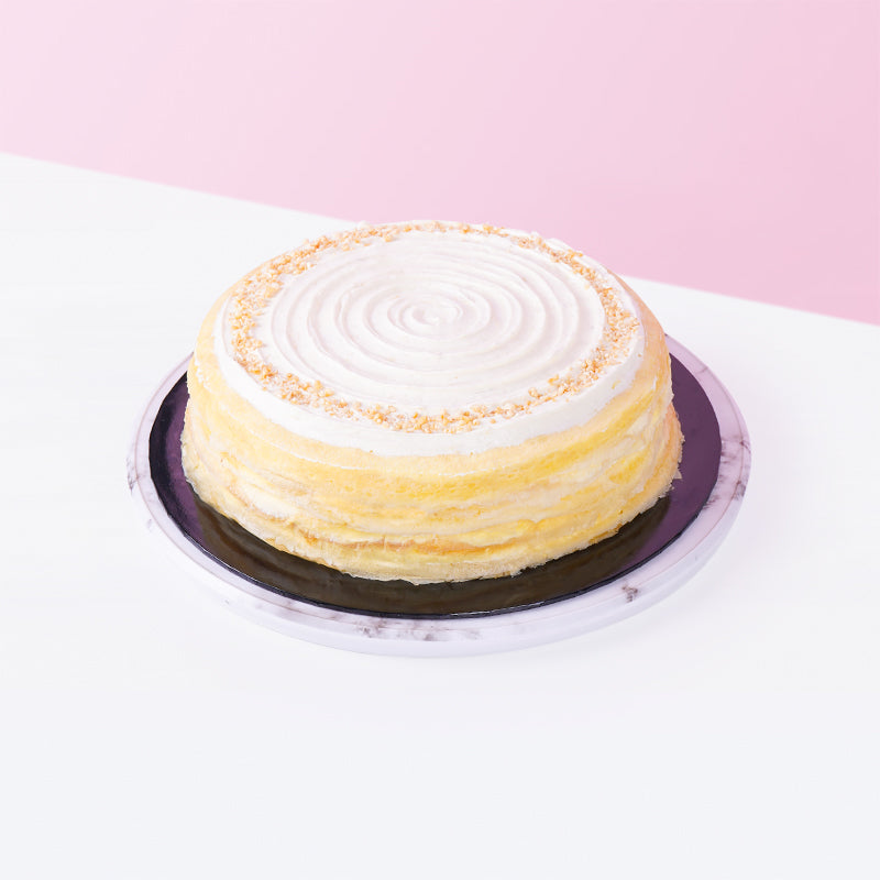Alternative view of Exotic Musang King Durian Mille Crepe Cake