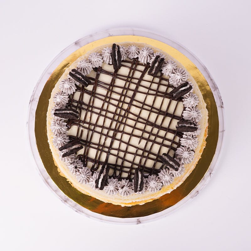 Alternative view of Oreo Wizard Mille Crepe Cake