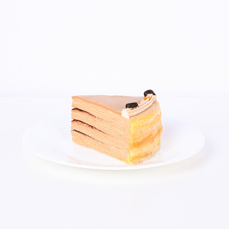 Alternative view of Classic Tiramisu Mille Crepe Cake
