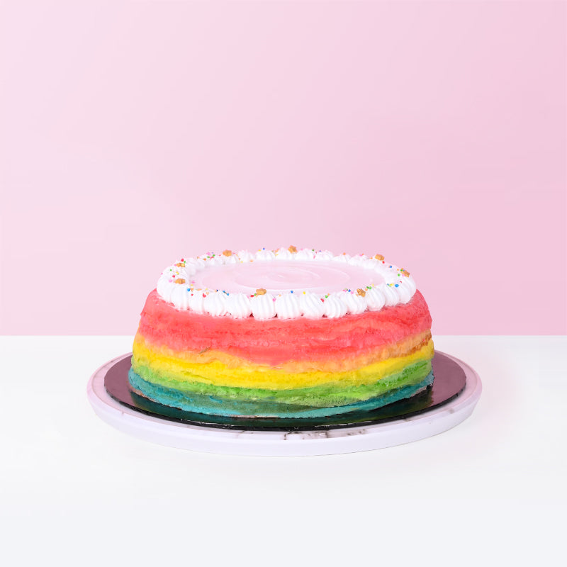 Rainbow Mille Crepe Cake cake_millecrepe Yippii Gift Cake - CakeRush