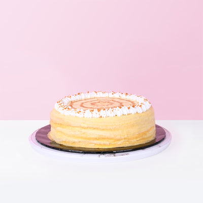 Luscious Salted Caramel Mille Crepe Cake cake_millecrepe Yippii Gift Cake - CakeRush