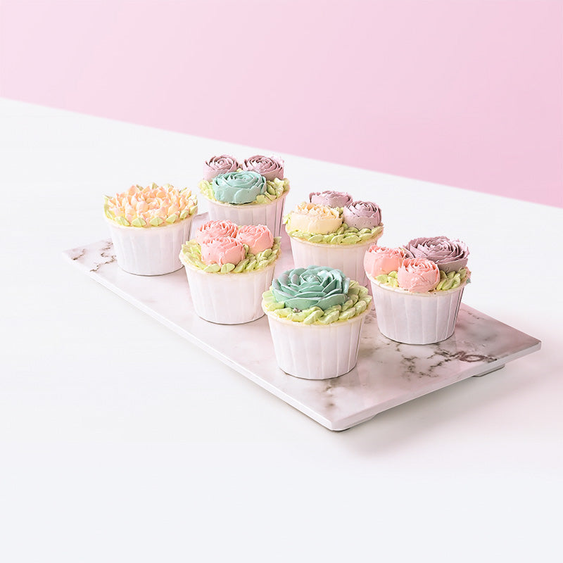 Alternative view of Buttercream Floral Pastel (6 Pieces)