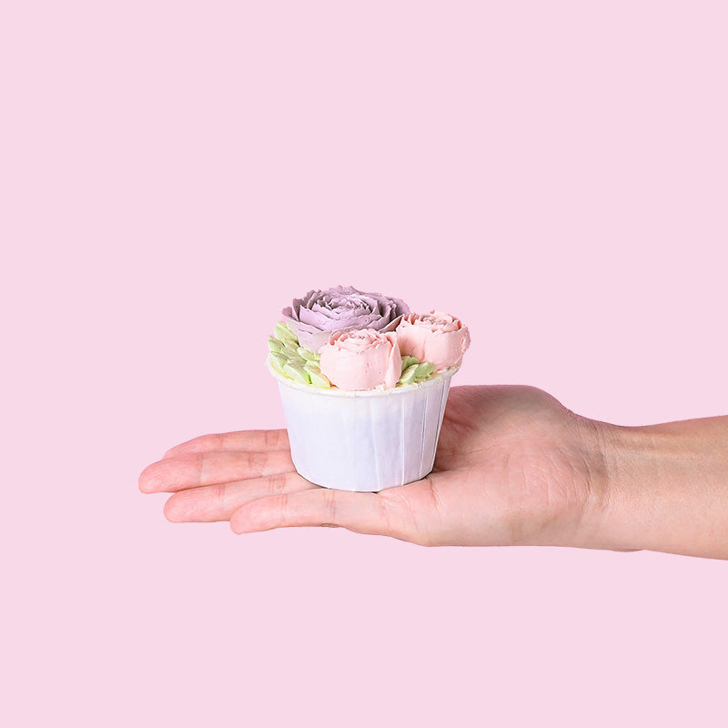 Alternative view of Buttercream Floral Pastel (6 Pieces)