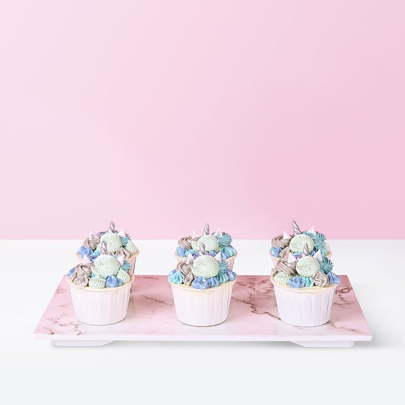 Blue Unicorn (6 Pieces) cupcake The Buttercake Factory - CakeRush