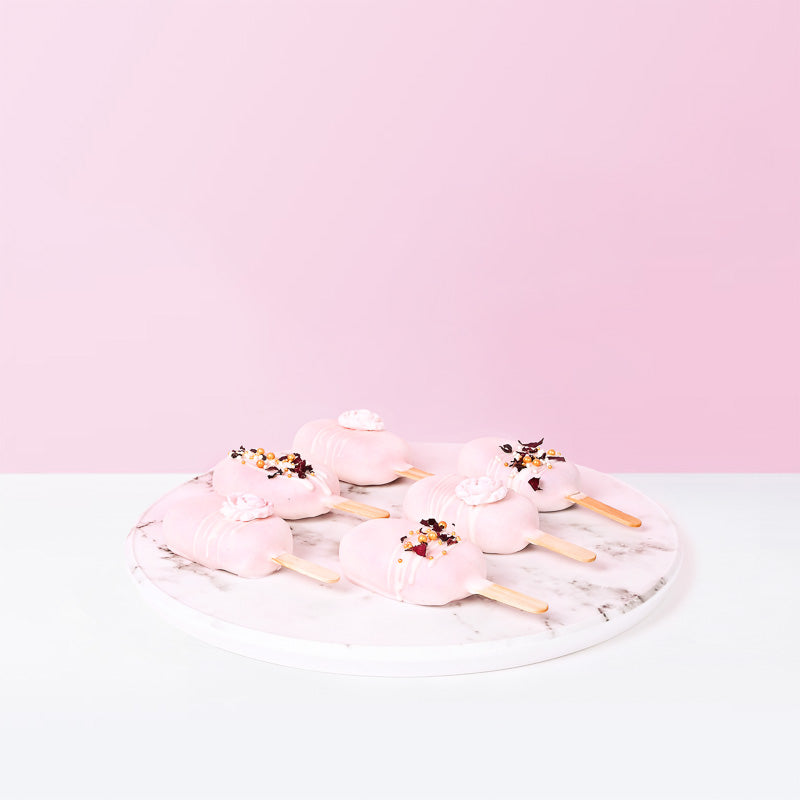 Pastel Pink Floral (6 Pieces)